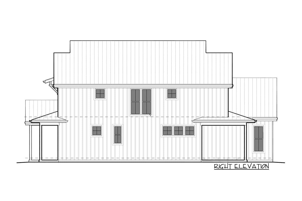 Plan 69745AM: 3-Bed Modern Farmhouse Plan with Vaulted Great Room - 2448 Sq Ft - Image #14 - Country, Craftsman, Farmhouse, Modern Farmhouse, New American, Northwest