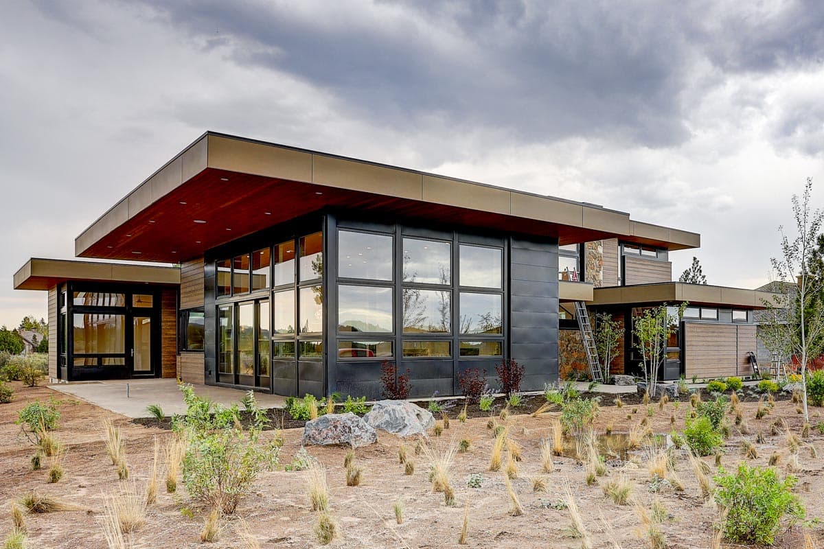 Plan 54240HU: Modern Mountain Home Plan with Light and Airy Floor Plan - Image #8 - Mid Century Modern, Modern, Mountain