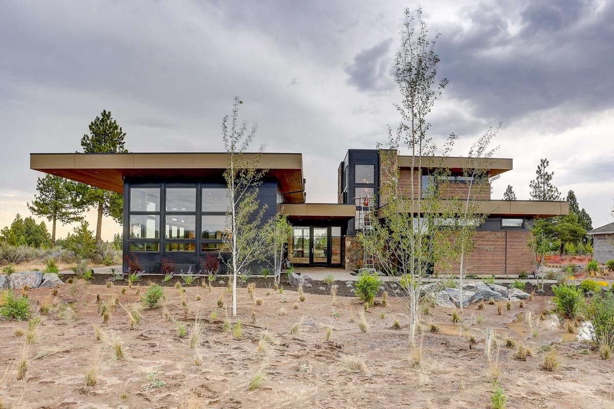 Plan 54240HU: Modern Mountain Home Plan with Light and Airy Floor Plan - Image #5 - Mid Century Modern, Modern, Mountain