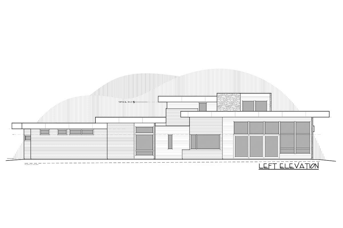 Plan 54240HU: Modern Mountain Home Plan with Light and Airy Floor Plan - Image #66 - Mid Century Modern, Modern, Mountain