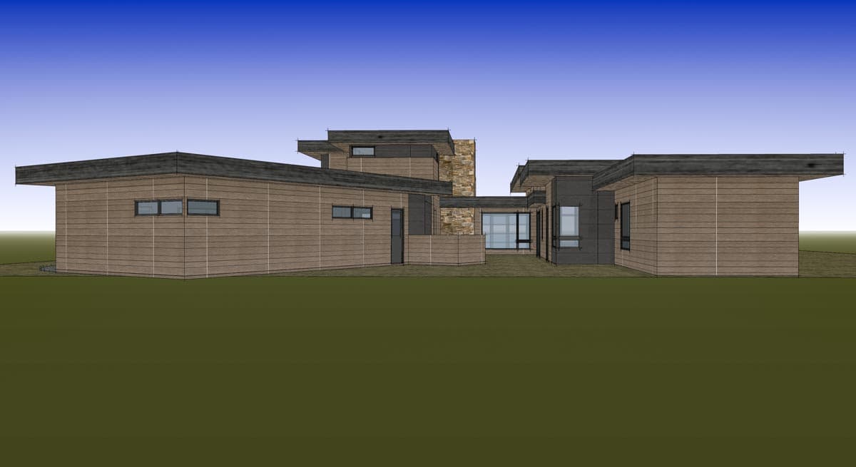 Plan 54240HU: Modern Mountain Home Plan with Light and Airy Floor Plan - Image #64 - Mid Century Modern, Modern, Mountain