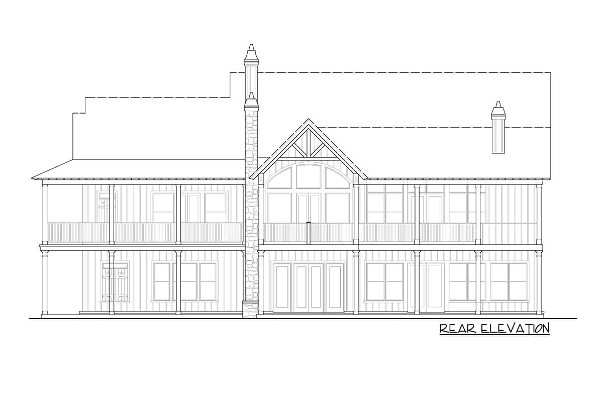 Plan 25682GE: Fantastic Modern Farmhouse Plan with Idyllic Wrap Around Porch - 3745 Sq Ft - Image #21 - Country, Craftsman, Farmhouse, Modern Farmhouse, New American