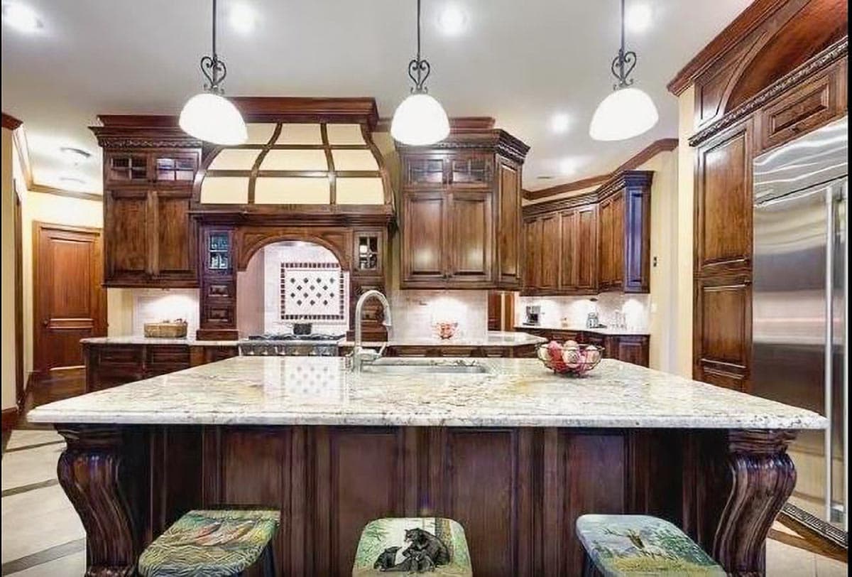 Plan 25684GE: Multi-Gabled Craftsman Home Plan with Elevator-Accessible Guest Studio Suite - 3572 Sq Ft - Image #5 - Craftsman, Mountain