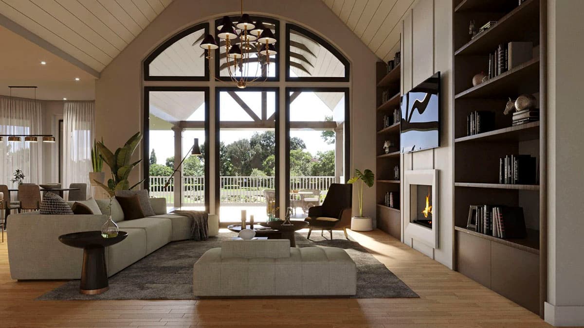 Plan 25685GE: Craftsman House Plan with Lower Level Expansion - Image #8 - Craftsman, Mountain, New American, Traditional