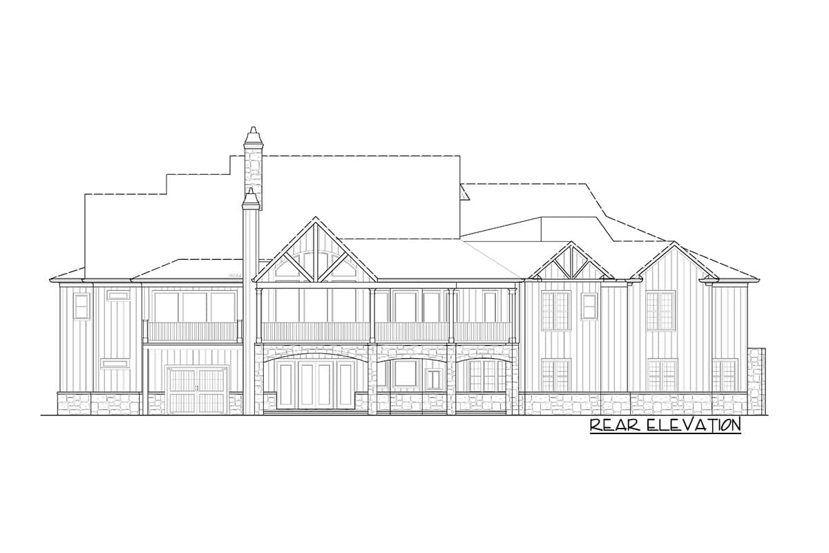 Plan 25685GE: Craftsman House Plan with Lower Level Expansion - Image #16 - Craftsman, Mountain, New American, Traditional