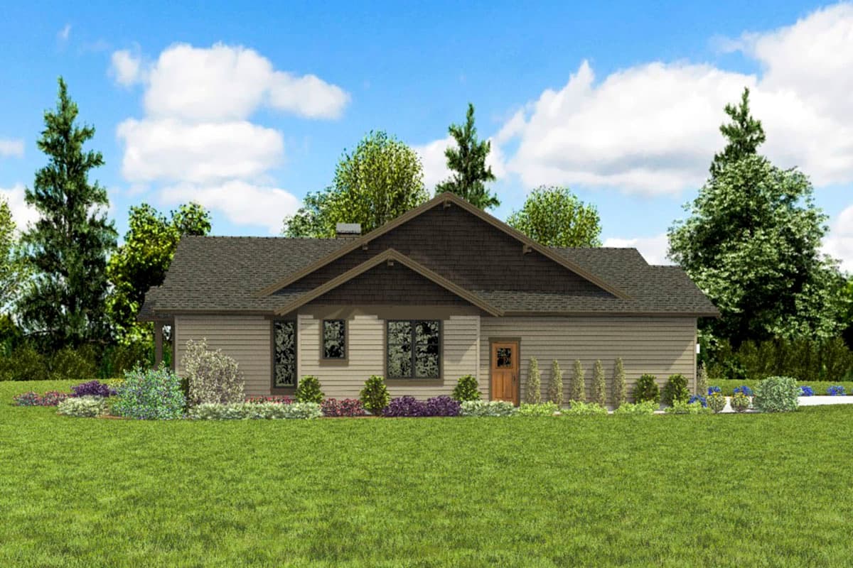 Plan 69748AM: Craftsman Ranch Home Plan with Multi-Generational Possibilities - 2791 Sq Ft - Image #6 - Craftsman, New American, Northwest, Ranch, Rustic