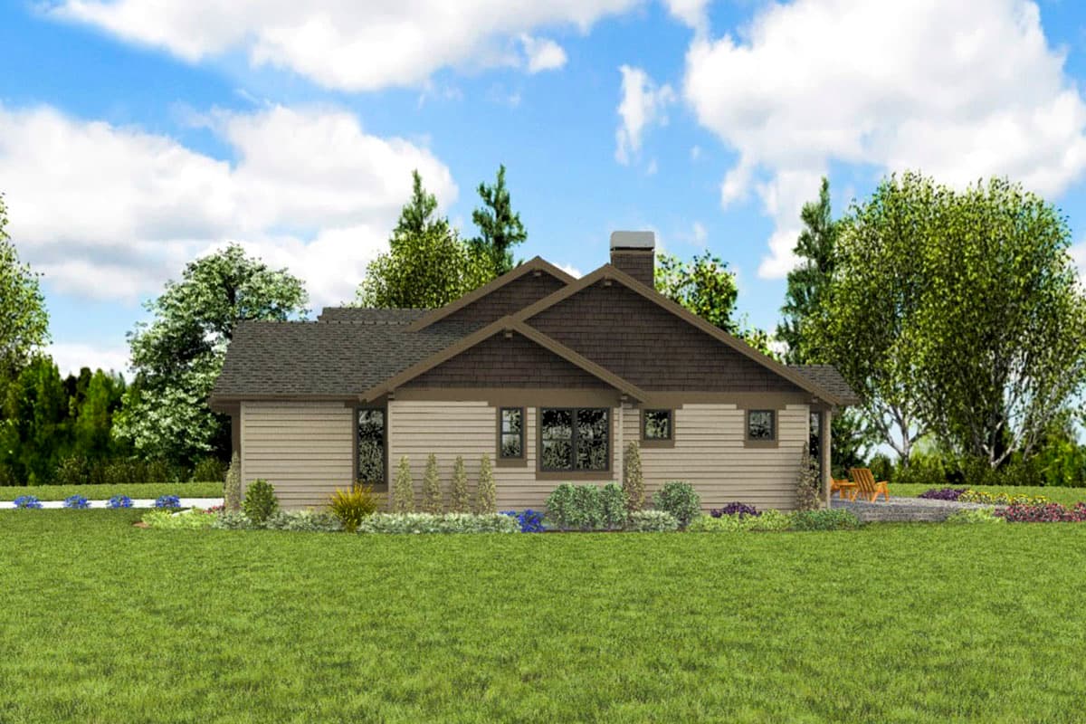 Plan 69748AM: Craftsman Ranch Home Plan with Multi-Generational Possibilities - 2791 Sq Ft - Image #11 - Craftsman, New American, Northwest, Ranch, Rustic