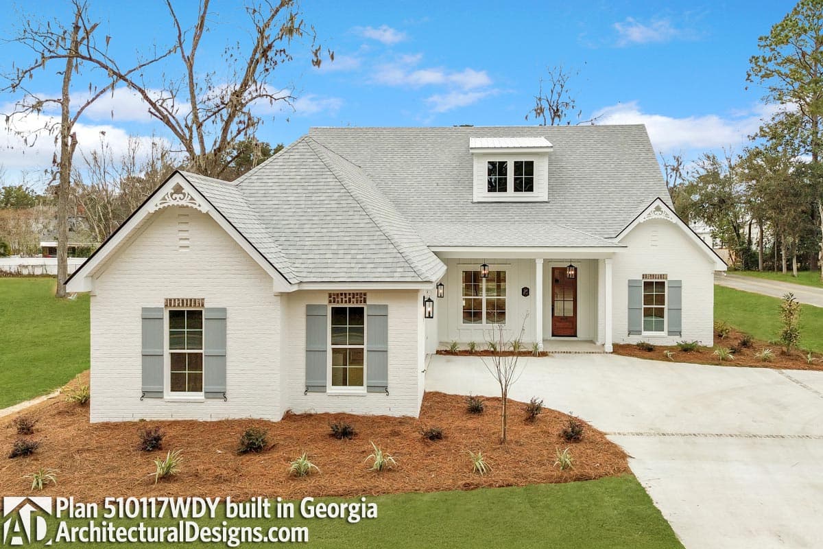 build gallery item - House Plan 510117WDY Comes to Life in Georgia