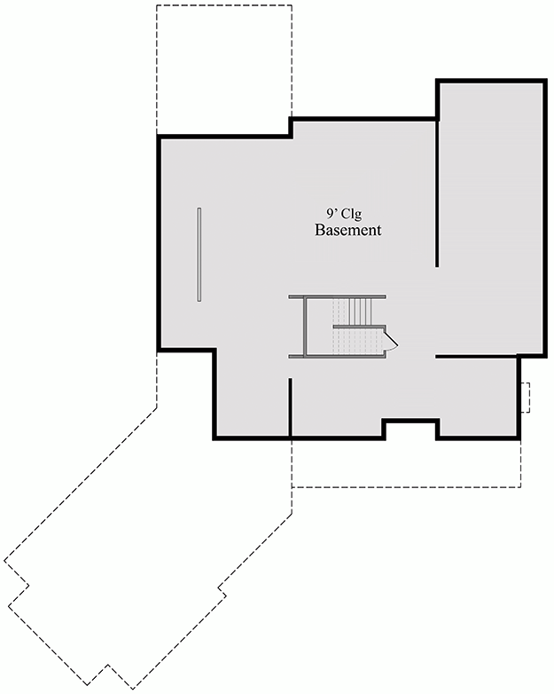 Plan 85324MS: 4-Bed Exclusive Luxury Modern Farmhouse Plan with Angled-Garage - Floor Plan - Basement Unfinished  - Country, Farmhouse, Modern Farmhouse, New American, Northwest, Transitional