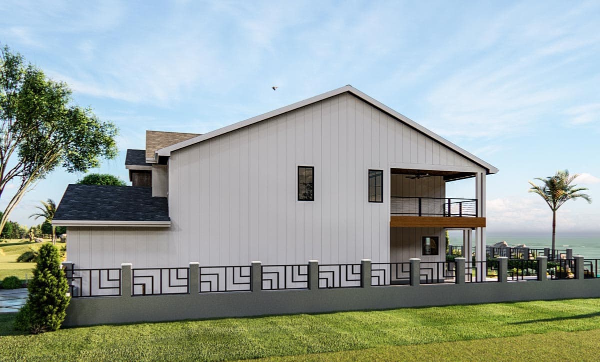 Plan 62804DJ: 3-Bed New American House Plan with Exposed Beamed Entryway - Image #18 - Coastal, Contemporary, Craftsman, Modern Farmhouse, New American