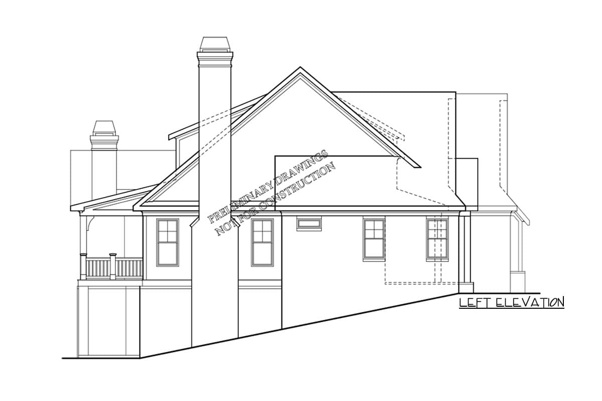 Plan 710339BTZ: 4-Bed New American House Plan with Bonus Room Flexibility - Image #5 - Country, Craftsman, New American, Traditional