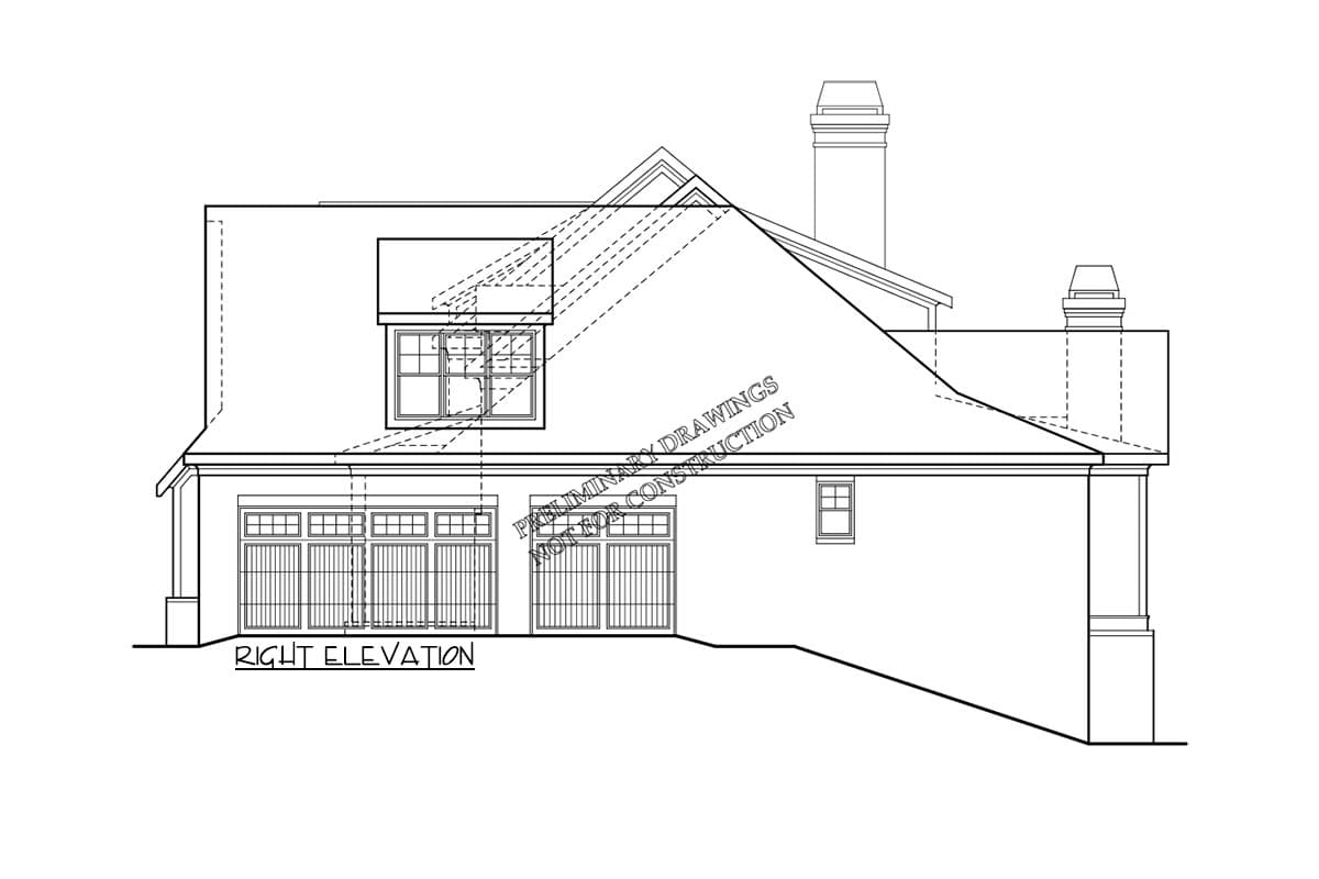 Plan 710339BTZ: 4-Bed New American House Plan with Bonus Room Flexibility - Image #7 - Country, Craftsman, New American, Traditional