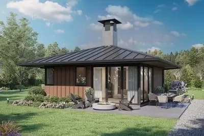 Modern Tiny Home for Indoor Outdoor Living