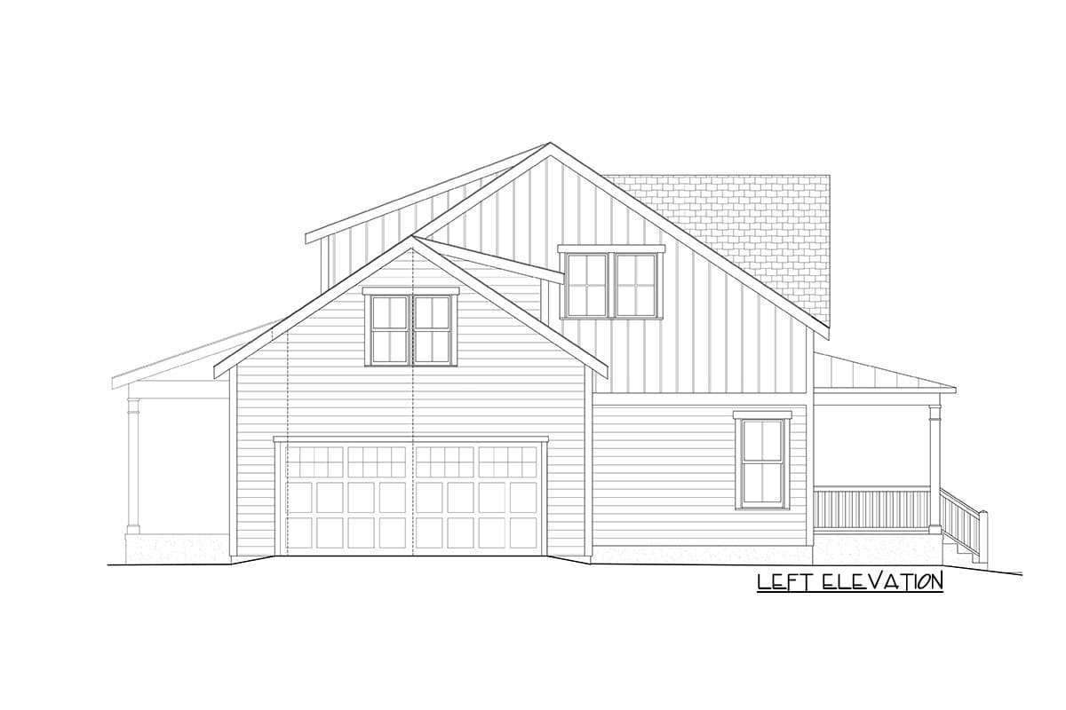 Plan 50176PH: Peaceful Country House Plan with Screened Porch - 1730 Sq Ft - Image #4 - Cottage, Country, Craftsman, Modern Farmhouse, New American