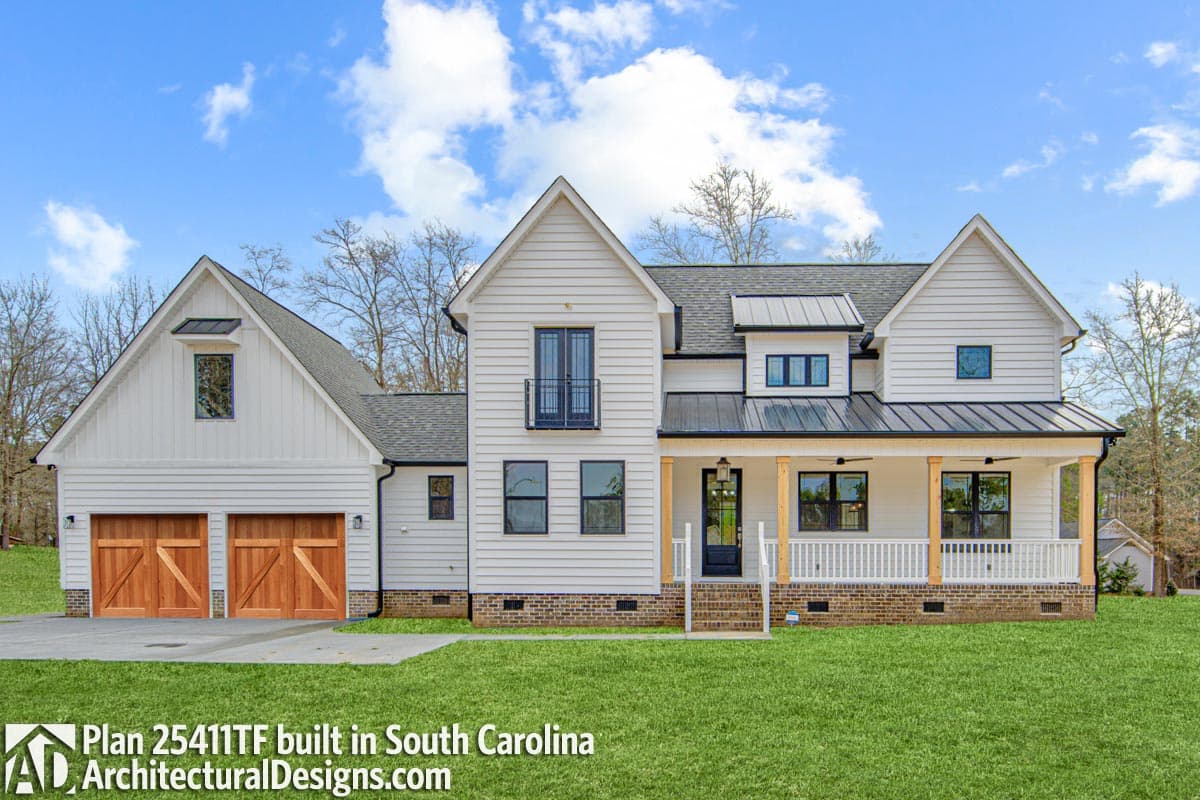 build gallery item - Modern Farmhouse Plan 25411TF Comes to Life in South Carolina