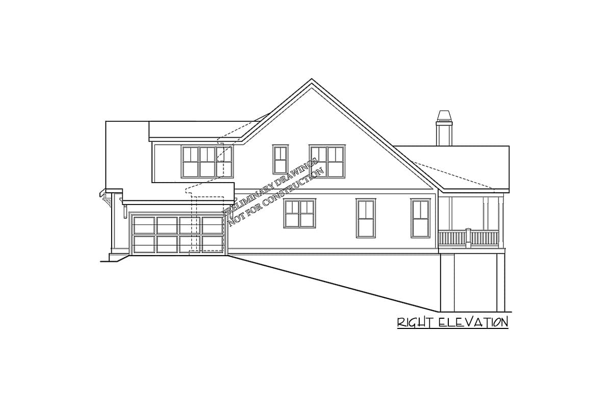 Plan 710340BTZ: New American House Plan with Flex and Beamed Family Room - 2311 Sq Ft - Image #28 - Country, Farmhouse, Modern Farmhouse, New American