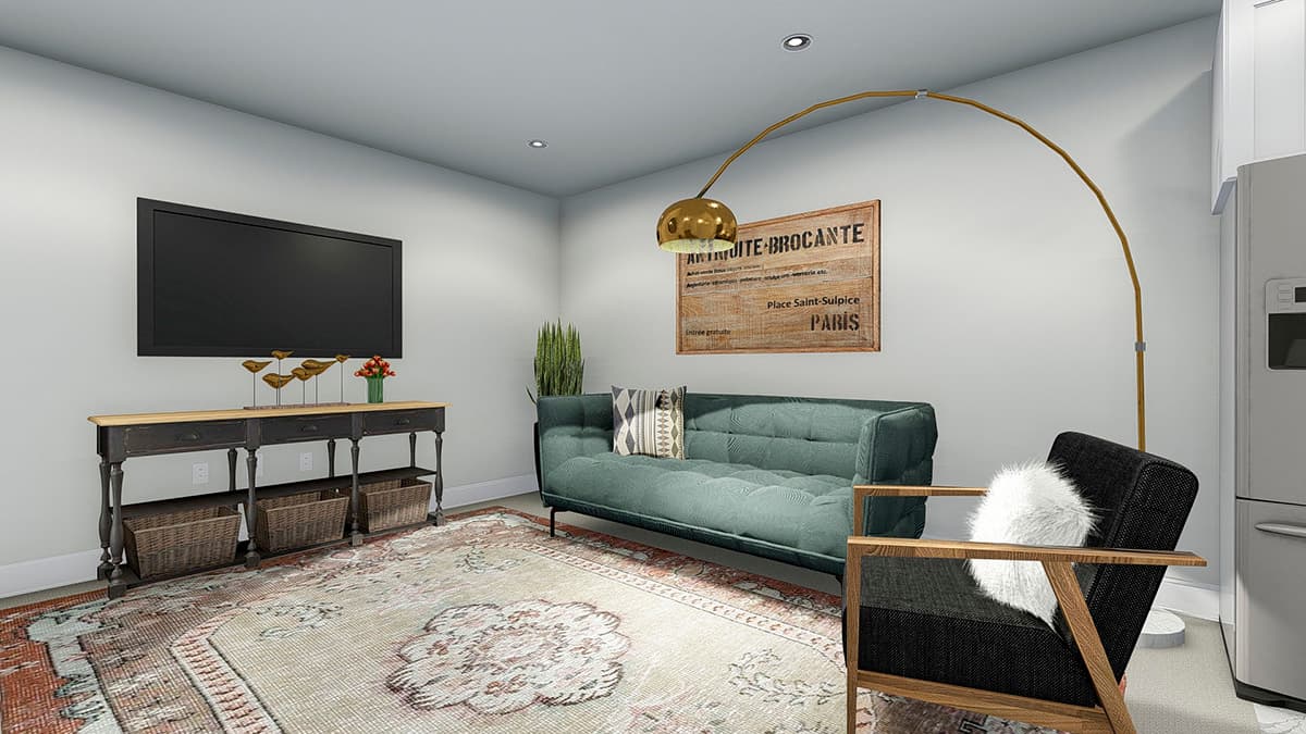 Plan 61340UT: Two-Story Country House Plan with Lower-Level Apartment - Image #28 - Country, Victorian