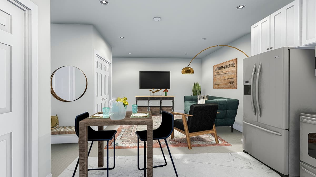 Plan 61340UT: Two-Story Country House Plan with Lower-Level Apartment - Image #31 - Country, Victorian