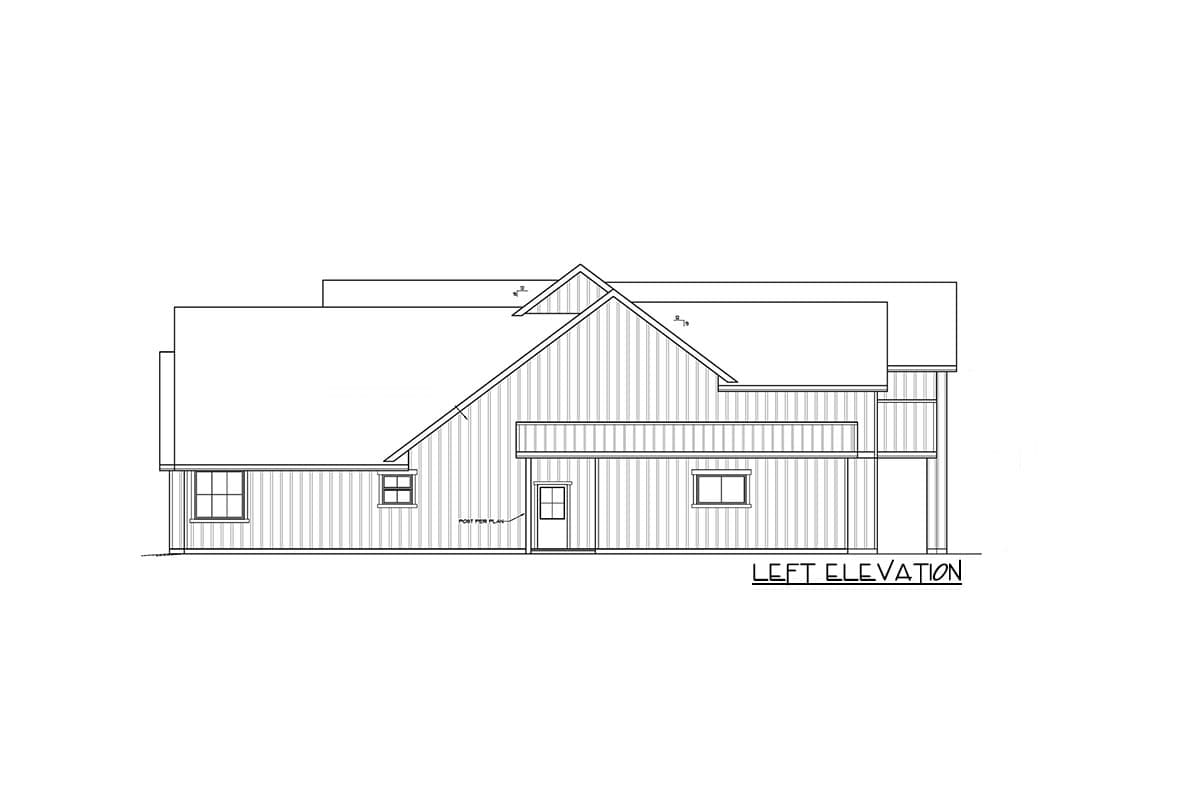 Plan 85326MS: Fully Featured Barn-Style Modern House Plan with Indoor Outdoor Living - Image #26 - Barndominium, Country, Craftsman, Farmhouse, Modern Farmhouse, New American
