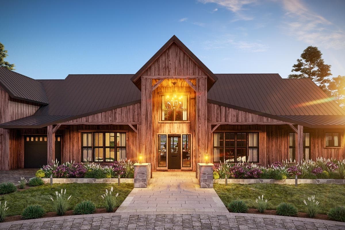 Plan 85326MS: Fully Featured Barn-Style Modern House Plan with Indoor Outdoor Living - Image #12 - Barndominium, Country, Craftsman, Farmhouse, Modern Farmhouse, New American