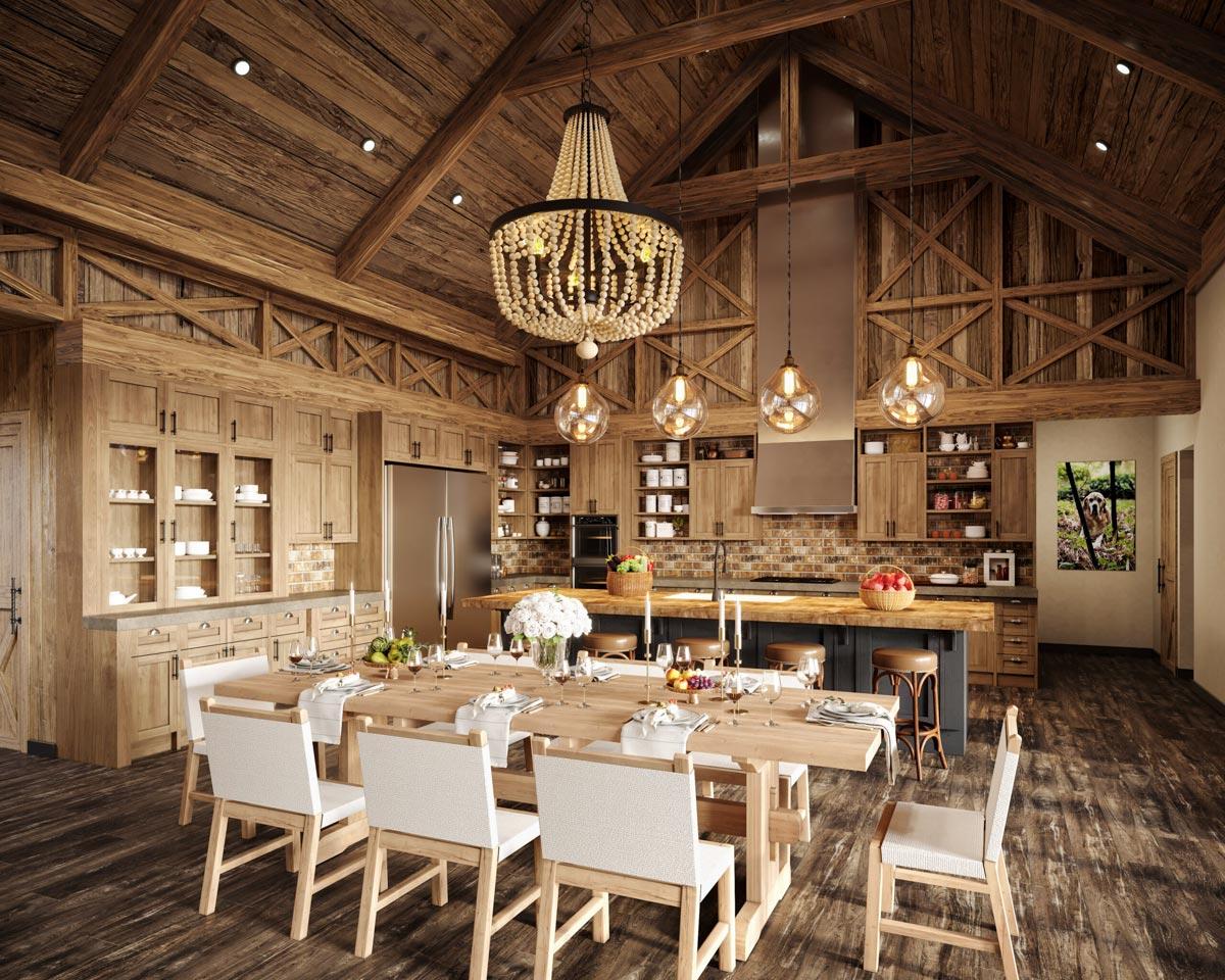 Plan 85326MS: Fully Featured Barn-Style Modern House Plan with Indoor Outdoor Living - Image #19 - Barndominium, Country, Craftsman, Farmhouse, Modern Farmhouse, New American
