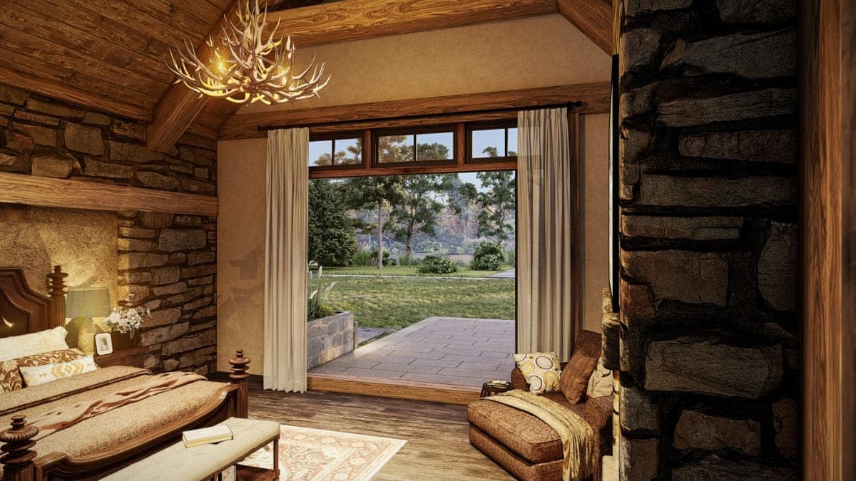 Plan 85326MS: Fully Featured Barn-Style Modern House Plan with Indoor Outdoor Living - Image #22 - Barndominium, Country, Craftsman, Farmhouse, Modern Farmhouse, New American