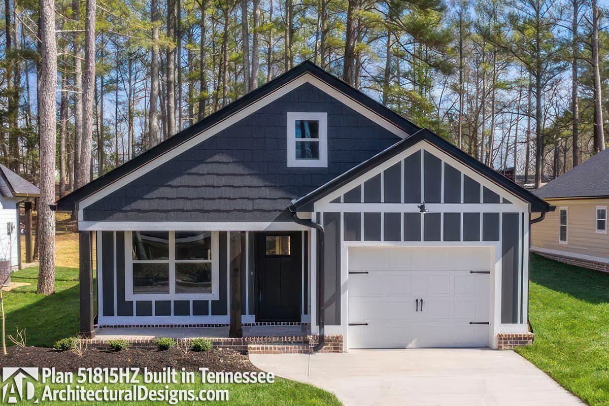 build gallery item - House Plan 51815HZ Built in Reverse in Tennessee