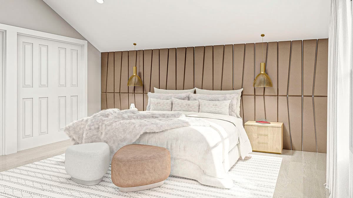 Plan 62812DJ: Post Frame Home Plan with Full-length Covered Porch - Image #7 - Barndominium, Cabin, Carriage, Rustic, Vacation