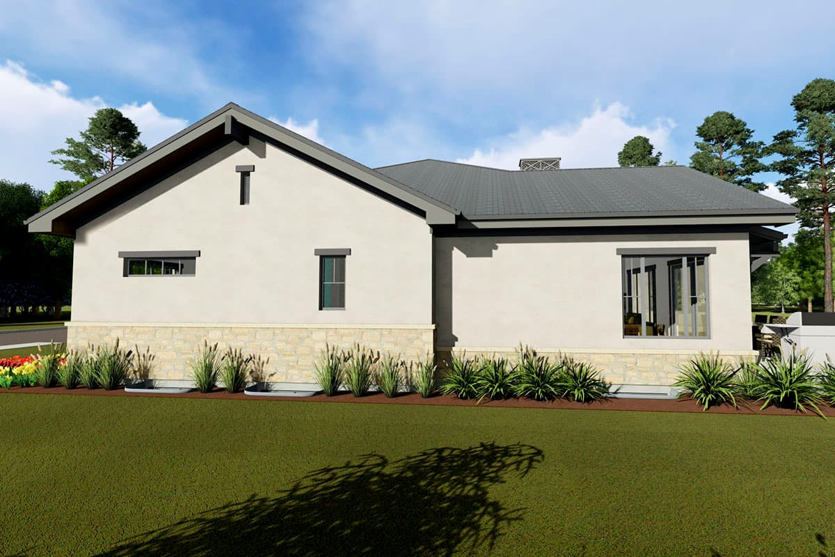 Plan 64488SC: Multi-Family Craftsman Plan with 2 Dissimilar Units 2 Bedroom Units - 1845 Sq Ft and 1747 Sq Ft - Image #10 - Craftsman, Farmhouse, Northwest, Prairie