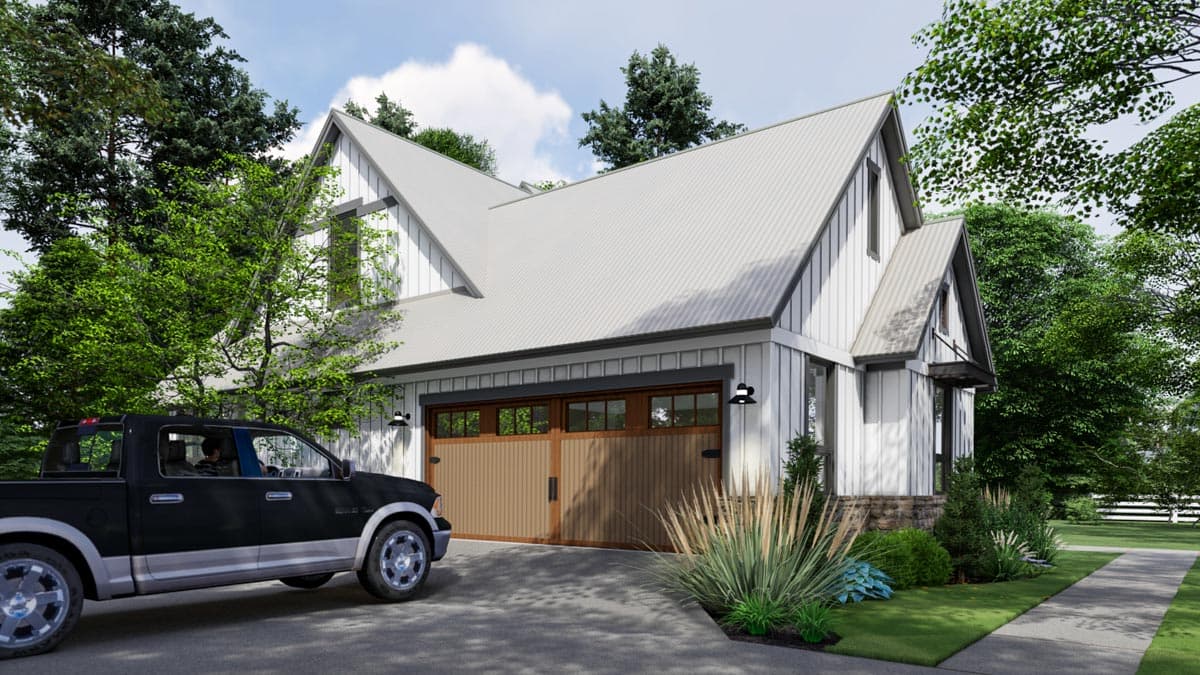 Plan 16915WG: New American House Plan with Industrial Metal-Clad Turret - 2425 Sq Ft - Image #20 - Farmhouse, Modern Farmhouse, New American, Southern