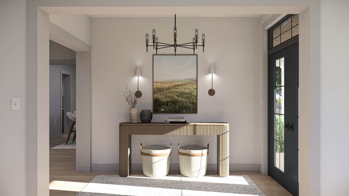 Plan 62816DJ: 4-Bed Southern Farmhouse Plan with Large Covered Front Porch - 2784 Sq Ft - Image #9 - Country, Craftsman, New American, Southern