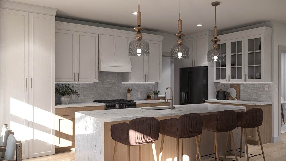 Plan 62816DJ: 4-Bed Southern Farmhouse Plan with Large Covered Front Porch - 2784 Sq Ft - Image #11 - Country, Craftsman, New American, Southern