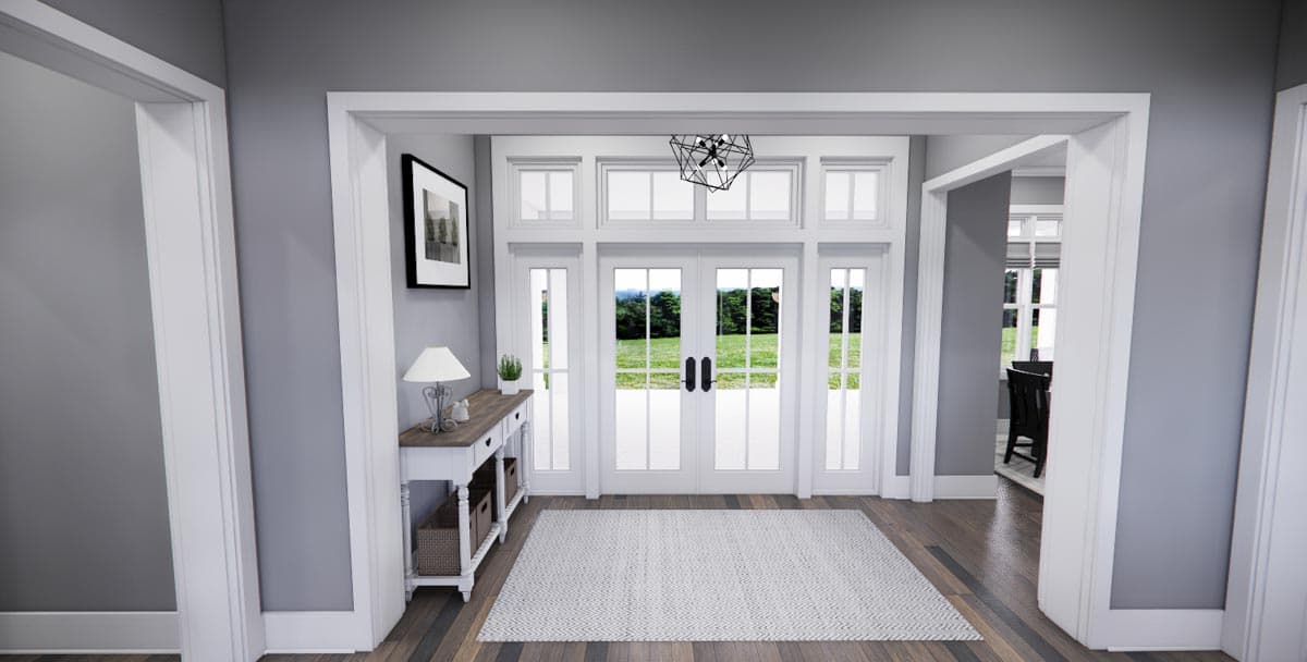 Plan 14683RK: 4-Bed New American Farmhouse Plan with First-Floor Master - Image #10 - Cottage, Country, Modern Farmhouse, New American, Traditional