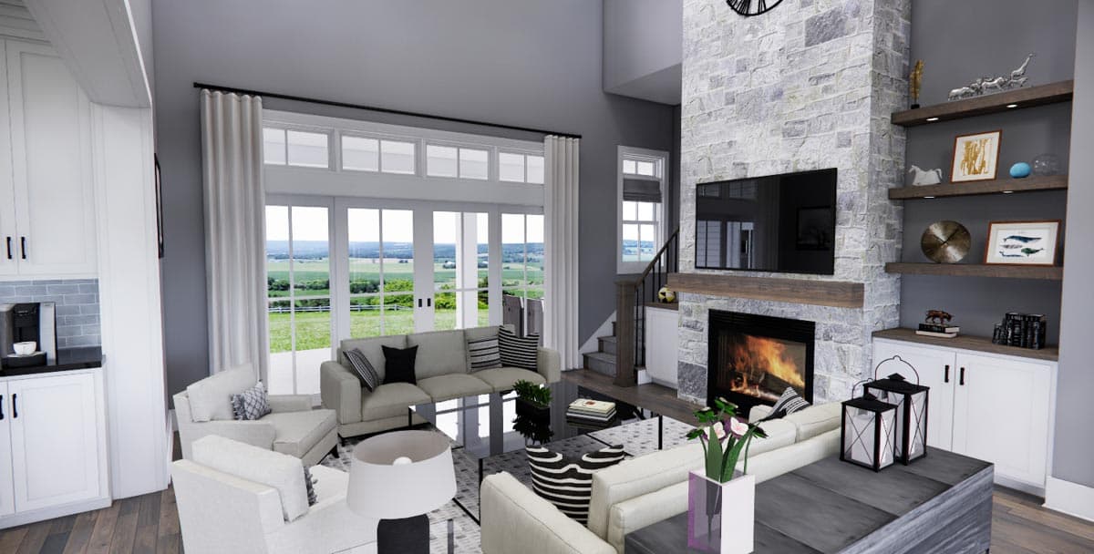 Plan 14683RK: 4-Bed New American Farmhouse Plan with First-Floor Master - Image #11 - Cottage, Country, Modern Farmhouse, New American, Traditional