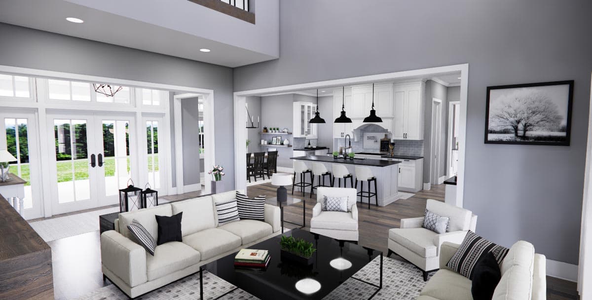 Plan 14683RK: 4-Bed New American Farmhouse Plan with First-Floor Master - Image #13 - Cottage, Country, Modern Farmhouse, New American, Traditional