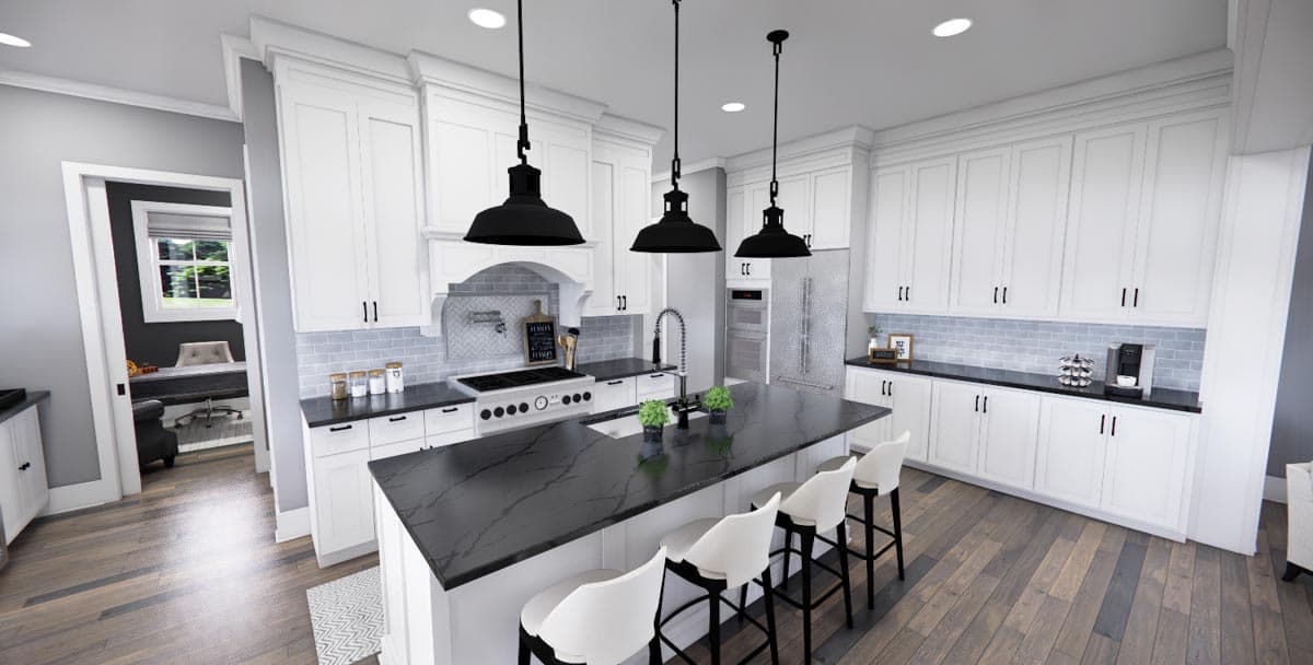 Plan 14683RK: 4-Bed New American Farmhouse Plan with First-Floor Master - Image #15 - Cottage, Country, Modern Farmhouse, New American, Traditional