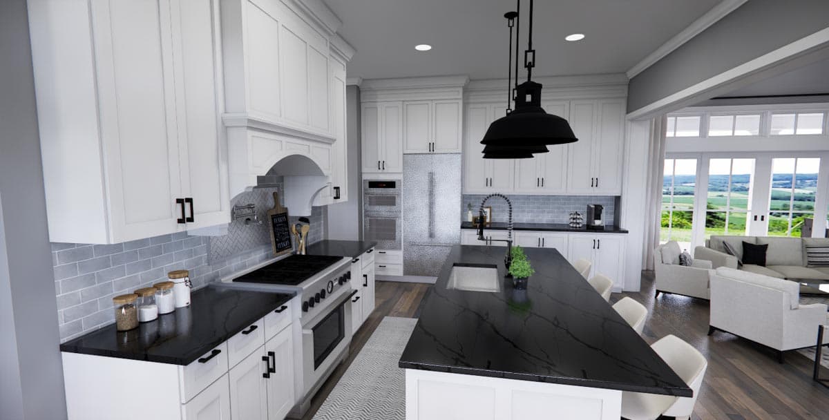 Plan 14683RK: 4-Bed New American Farmhouse Plan with First-Floor Master - Image #17 - Cottage, Country, Modern Farmhouse, New American, Traditional