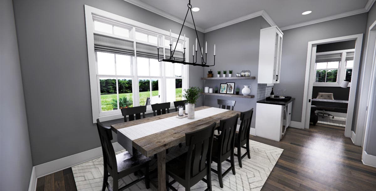 Plan 14683RK: 4-Bed New American Farmhouse Plan with First-Floor Master - Image #18 - Cottage, Country, Modern Farmhouse, New American, Traditional