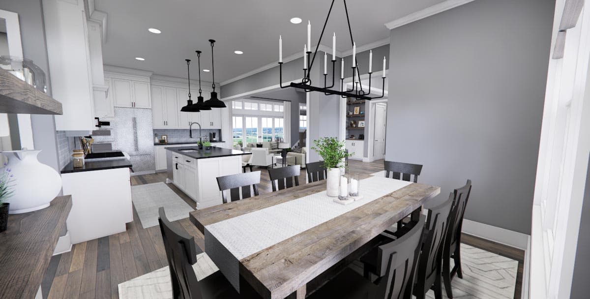 Plan 14683RK: 4-Bed New American Farmhouse Plan with First-Floor Master - Image #19 - Cottage, Country, Modern Farmhouse, New American, Traditional