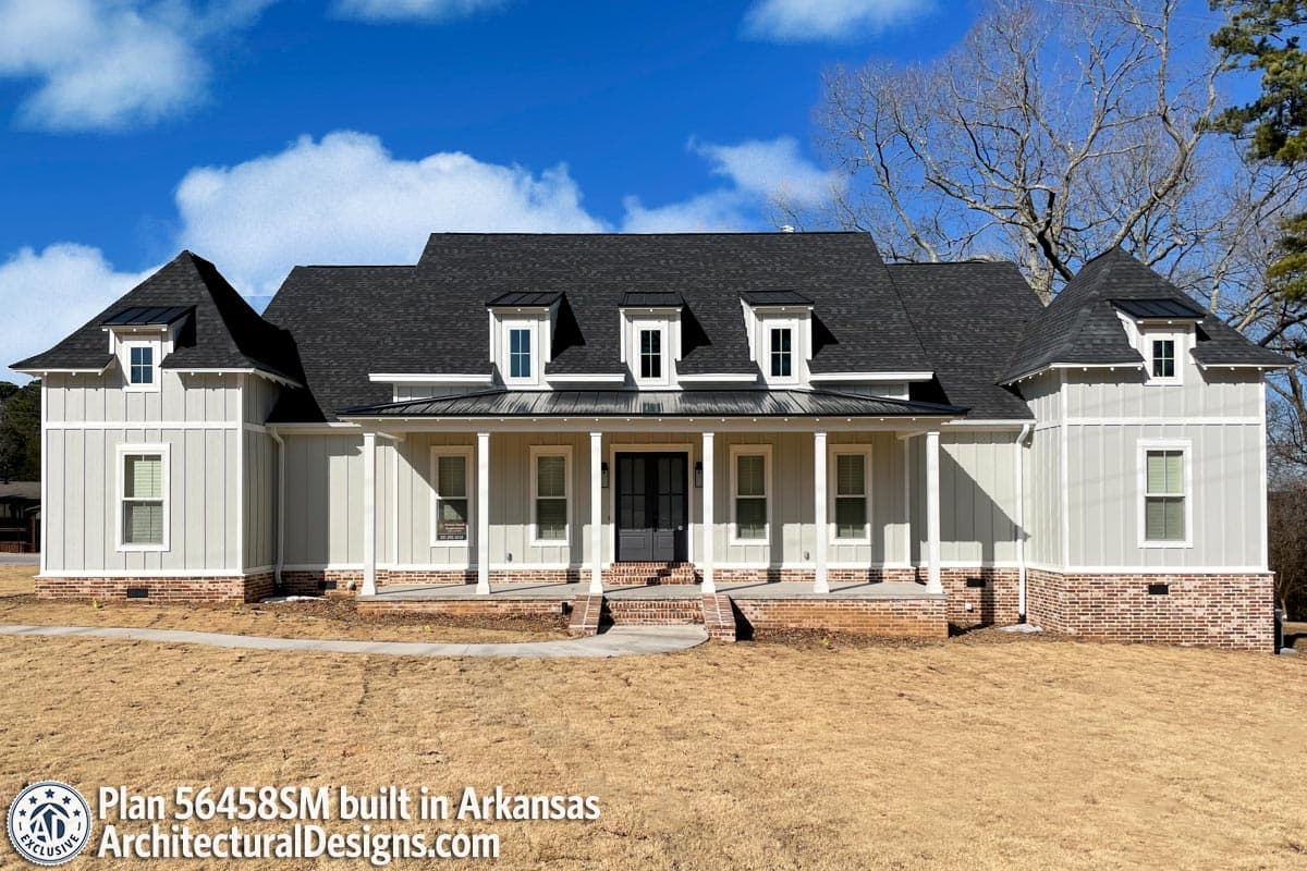 Plan 56458SM: Farmhouse Plan with Luxurious Master Suite - 2986 Sq Ft - Image #6 - Farmhouse, Modern Farmhouse, New American, Southern