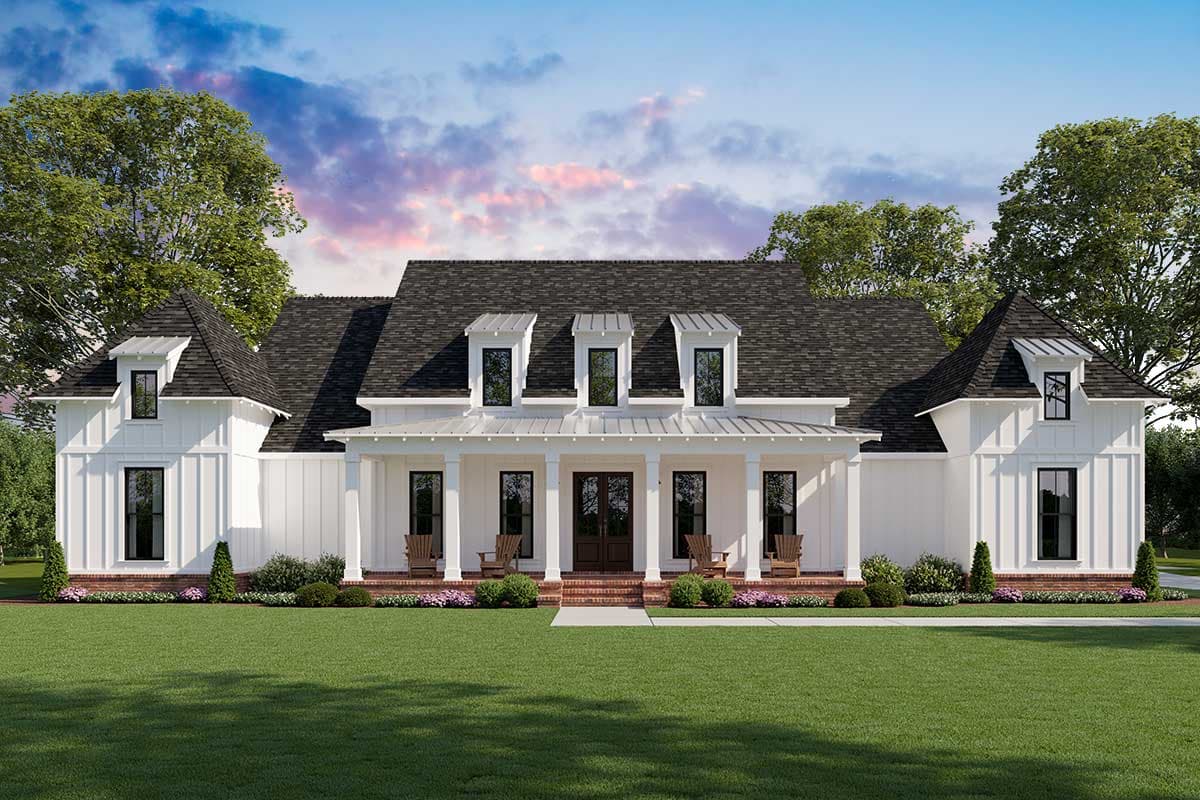 Plan 56458SM: Farmhouse Plan with Luxurious Master Suite - 2986 Sq Ft - Image #4 - Farmhouse, Modern Farmhouse, New American, Southern