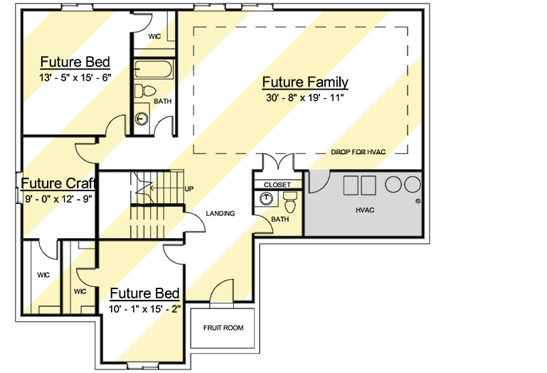 Plan 910016WHD: 3008 Square Foot New American House Plan with 2-Story Great Room and Expansion - Floor Plan - Optional Lower Level - Craftsman, New American, Northwest, Traditional