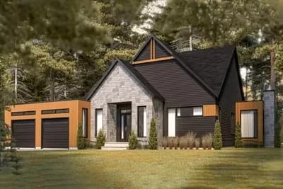 3-Bed Contemporary Vacation Home with Split Bedrooms