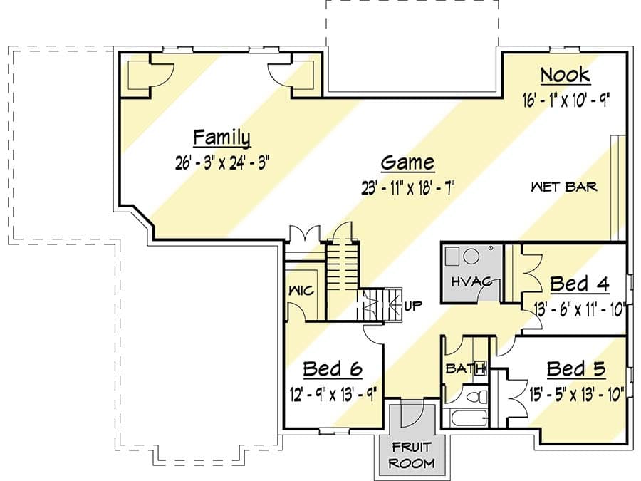 Plan 910018WHD: Modern Farmhouse Plan with Flexible Lower Level - Floor Plan - Optional Lower Level - Country, Modern Farmhouse, New American, Ranch