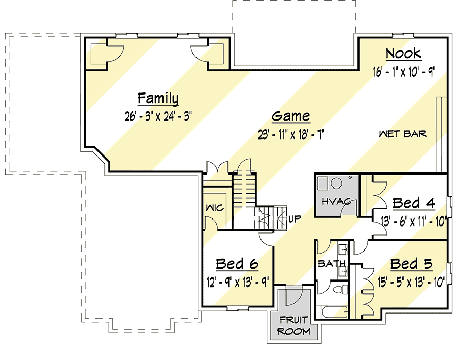 Plan 910020WHD: Timeless Traditional Home Plan with  - Floor Plan - Optional Lower Level - New American, Ranch