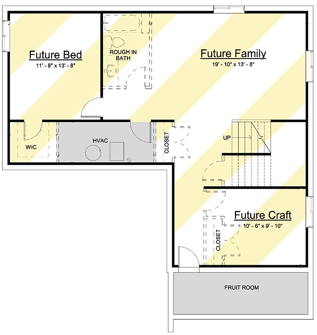 Plan 910028WHD: Exclusive Two-Story House Plan with Optional Lower Level - Floor Plan - Optional Lower Level - European, Mediterranean