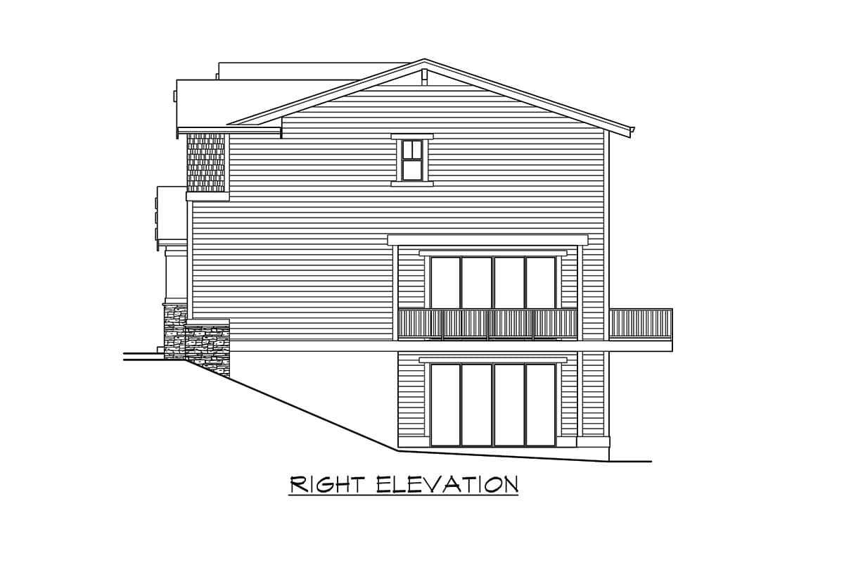 Plan 23850JD: Contemporary Craftsman House Plan with Walkout Basement - Image #16