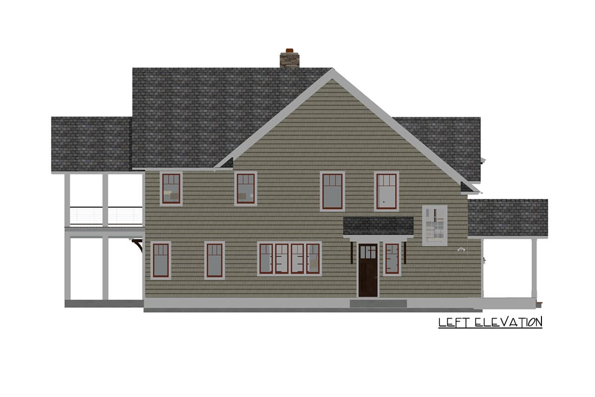Plan 765020TWN: Two-Story Craftsman Home Plan with Detached 2-Car Garage - Image #20 - Craftsman, New American