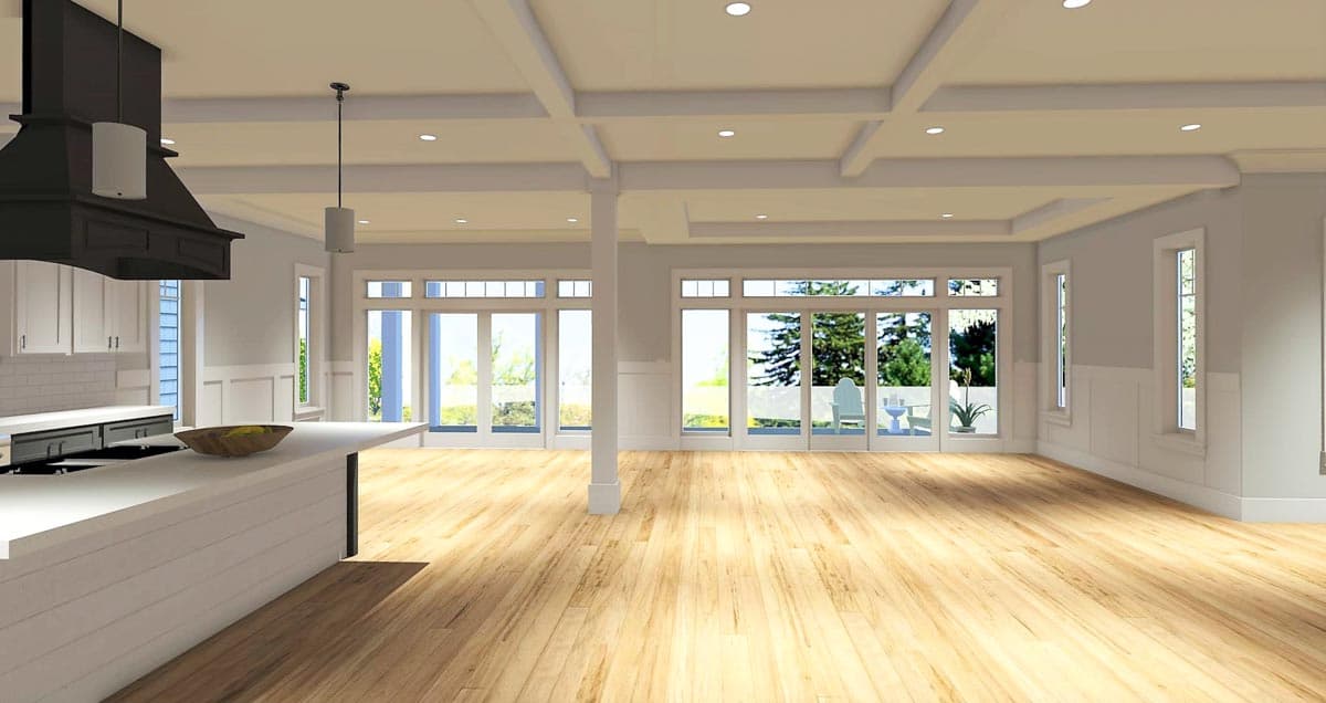 Plan 765020TWN: Two-Story Craftsman Home Plan with Detached 2-Car Garage - Image #7 - Craftsman, New American