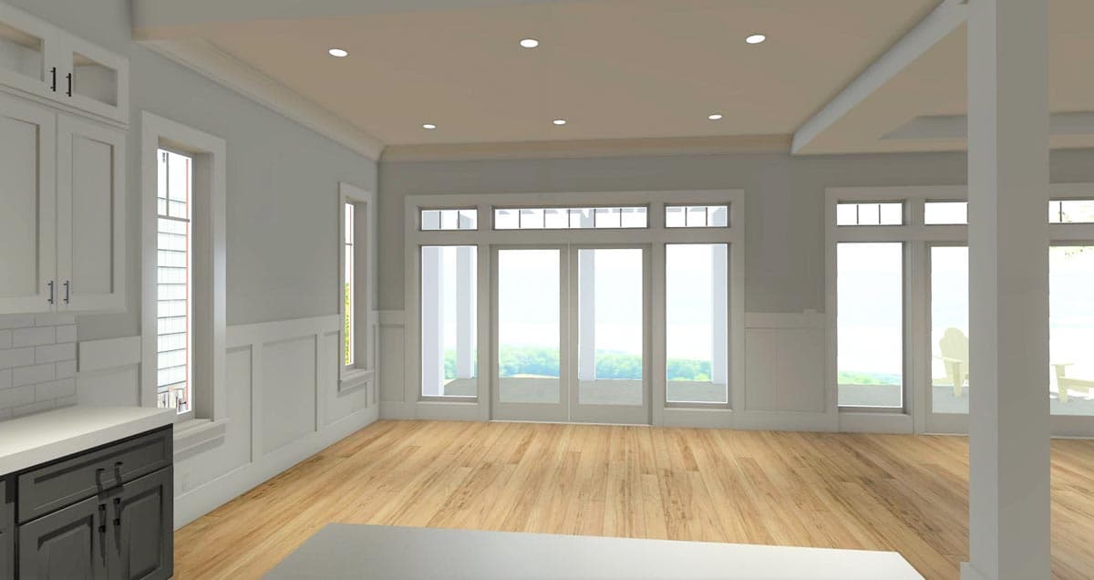 Plan 765020TWN: Two-Story Craftsman Home Plan with Detached 2-Car Garage - Image #10 - Craftsman, New American